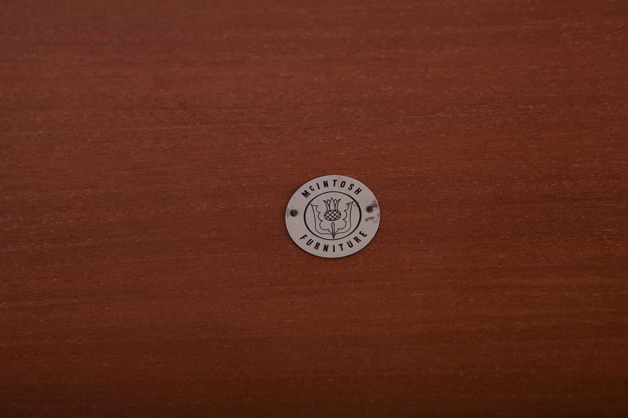 Teak extendable dining table from mcintosh, 1960