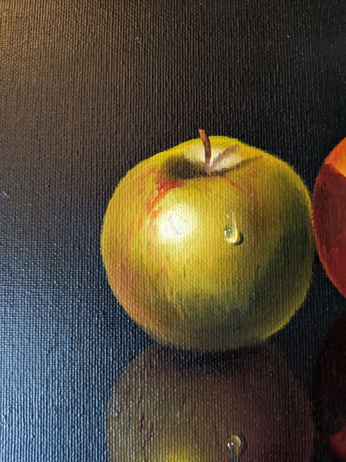 Still life oil on canvas contemporary painting country decoration