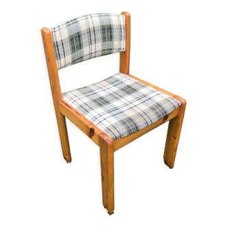 Scottish fabric chair