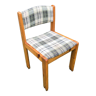 Chaise tissus écossais