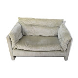 Vintage velvet sofa 70s roset