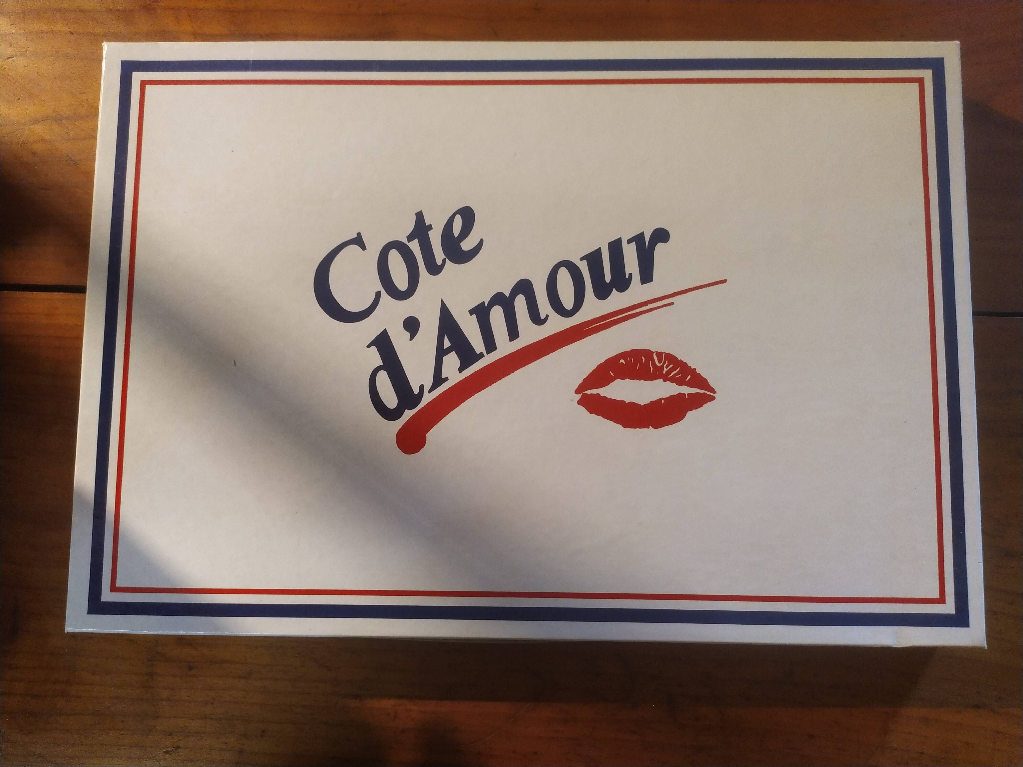 Old white bed linen and lace of the brand Cote d'Amour, 100% cotton