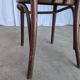 Vintage Bentwood Chair with Upholstered Seat / Thonet Style Dining Chair /