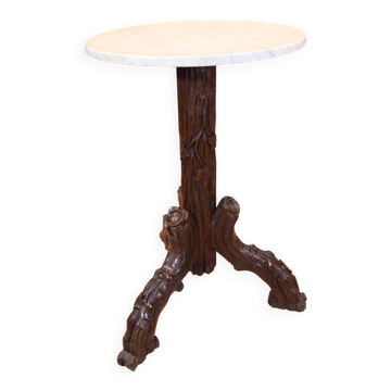 table guéridon bistrot forêt noire