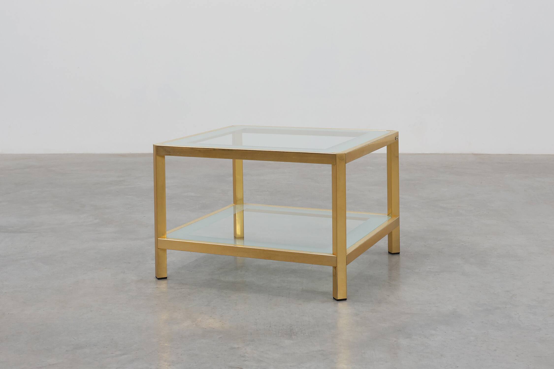 Table basse carrée Mid-Century par Fedam, Belgique