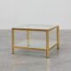 Table basse carrée Mid-Century par Fedam, Belgique