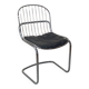 Chaise métal chromé
