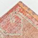 Pink & Orange Oriental Vintage Runner Rug, 101x301Cm