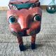 Wooden tiger bench