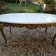 Louis XV mabre coffee table