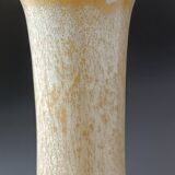 Art Nouveau stoneware vase with crystallization