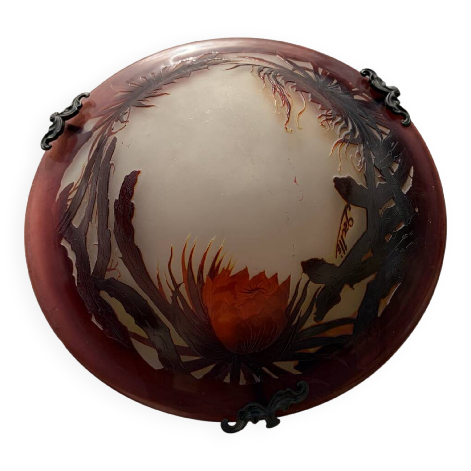 Suspension Émile Gallé