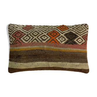 Vintage Turkish Kilim Cushion Cover 30 x 50 cm