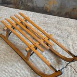 Luge en bois ancienne