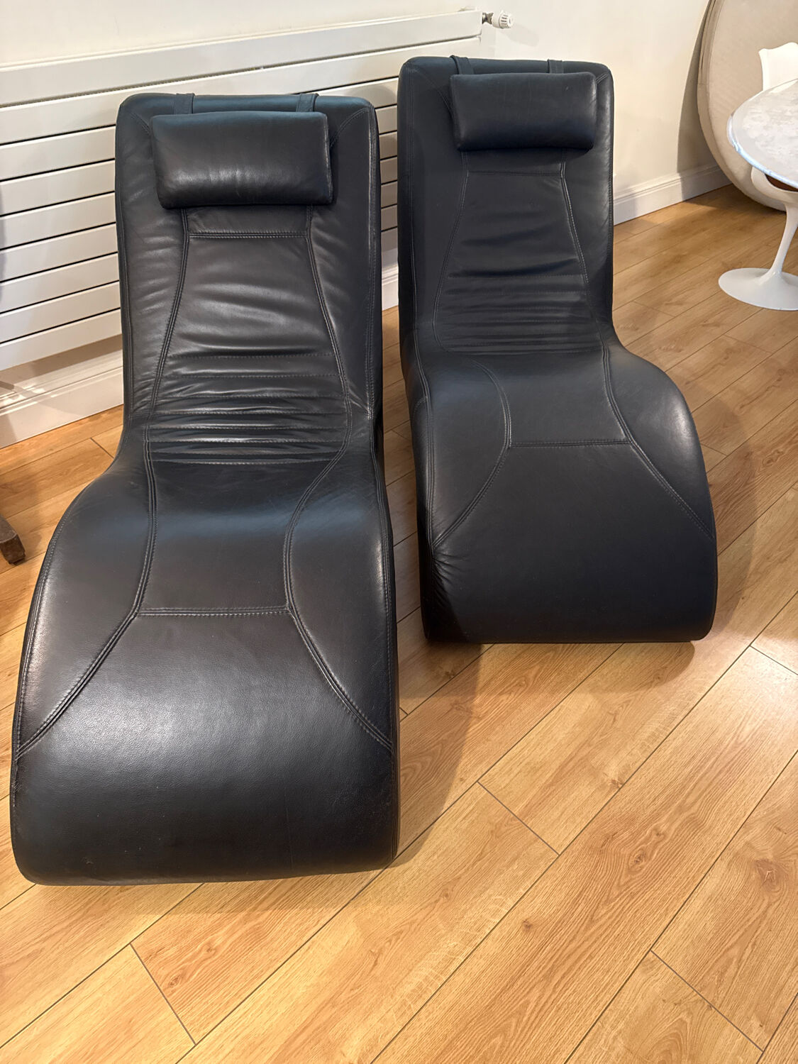 2 chaises longues design