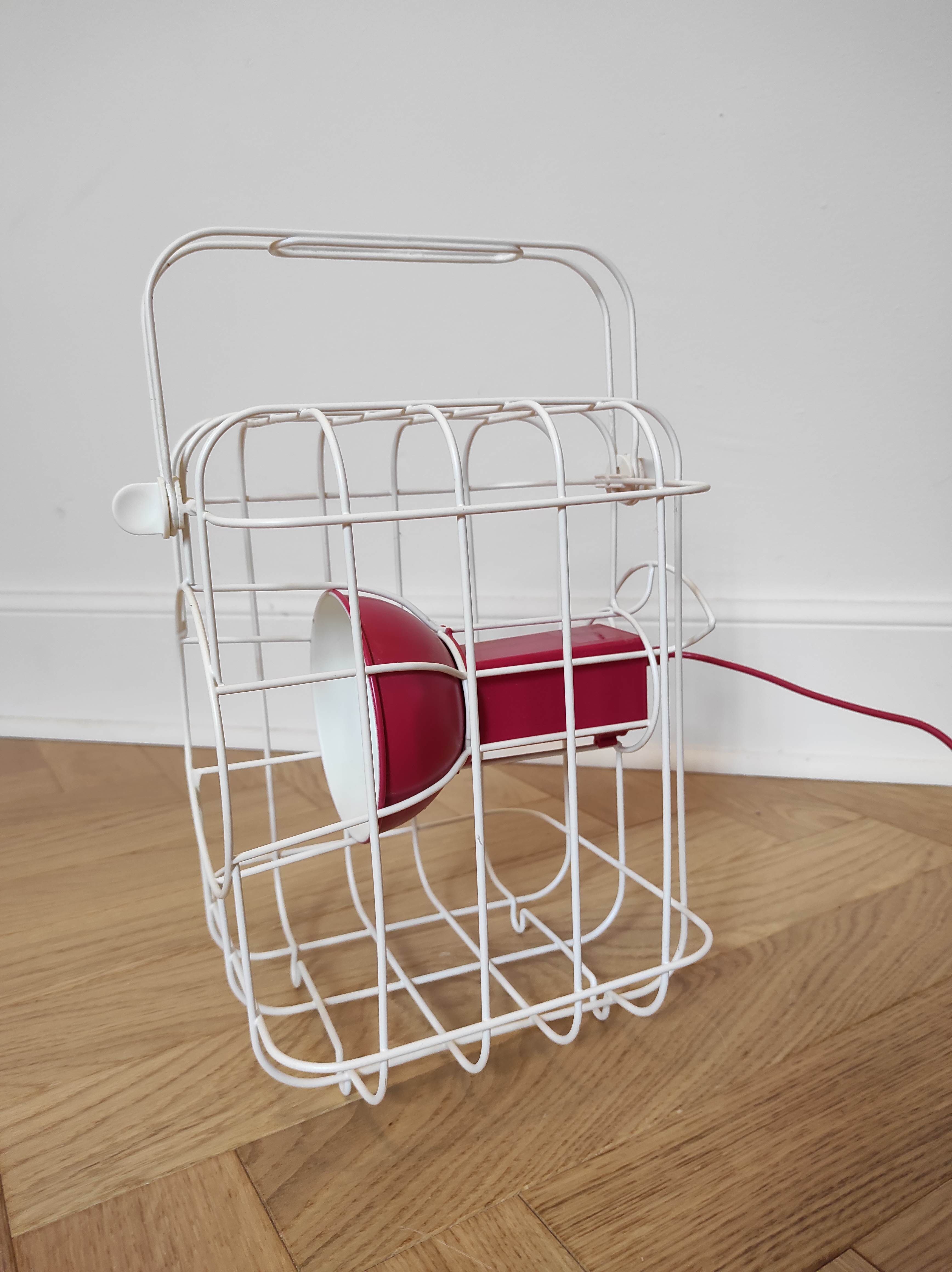 Vintage caged lamp by Matali Crasset for Ikea, 2017