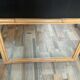 Vintage rattan mirror 76x54cm from the 70s