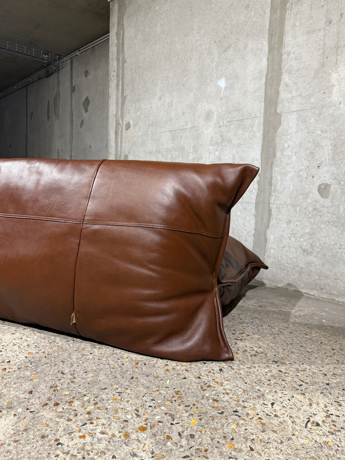 Yoko 3-seater sofa in Brown – Michel Ducaroy for Ligne Roset