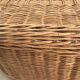 Vintage wicker chest 85 cm
