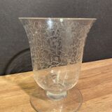 Crystal vase signed Baccarat