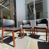 4 chaises de salle à manger années 60