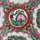Ancienne assiette en porcelaine de chine macau