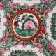 Old porcelain plate from china macau