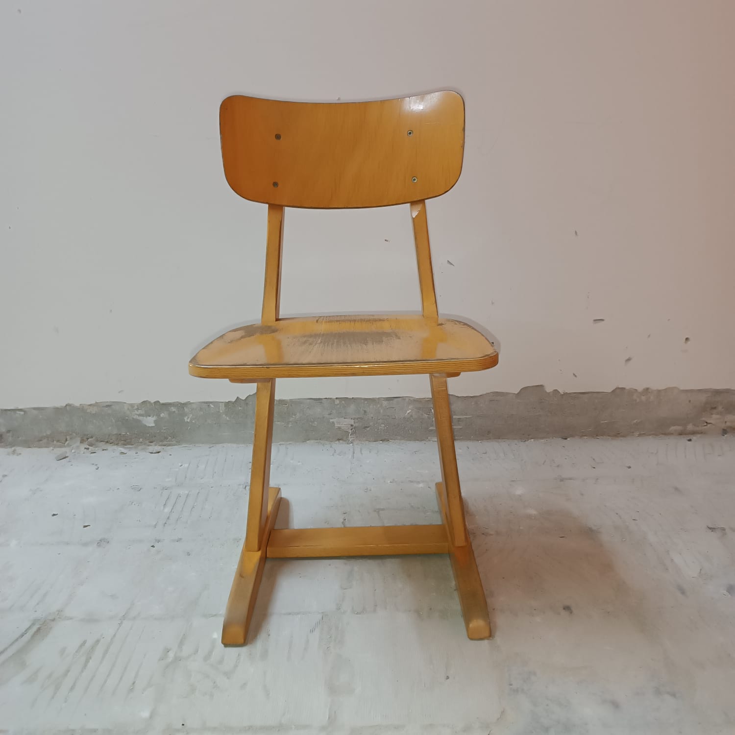 Casala vintage school chair 1960