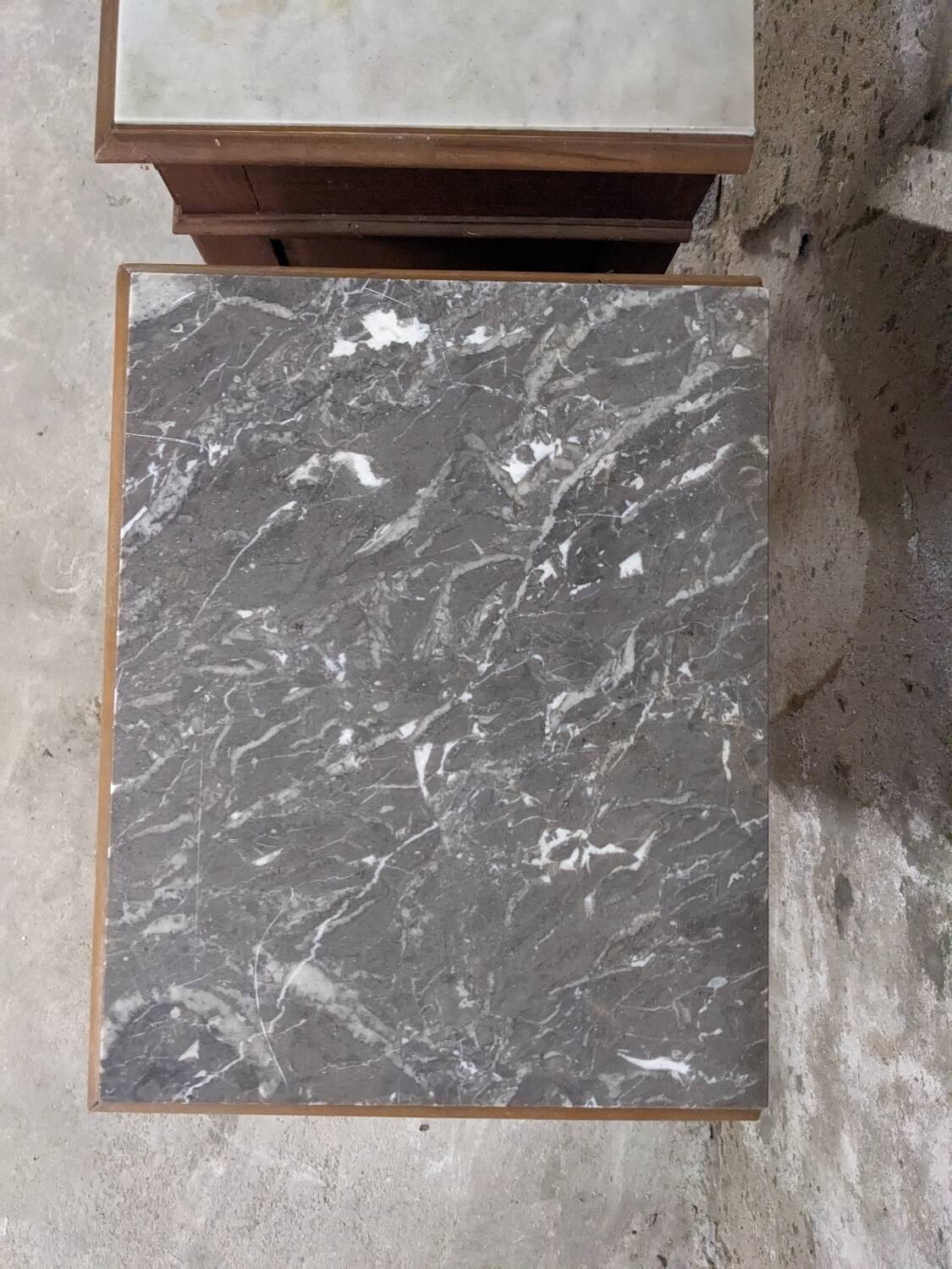 Pair of art deco bedside tables