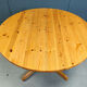 Rainer Daumiller style pine wood dining table, 1970s