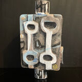 Brutalist ceramic sculpture by the artist Olisch.