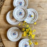 Set of 6 vintage dessert plates