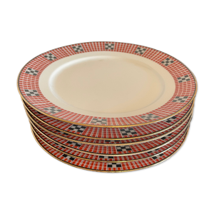 6 assiettes Chabrol et - poirier