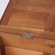 Chest – Oak – Carved details – Round legs – c. 1920s