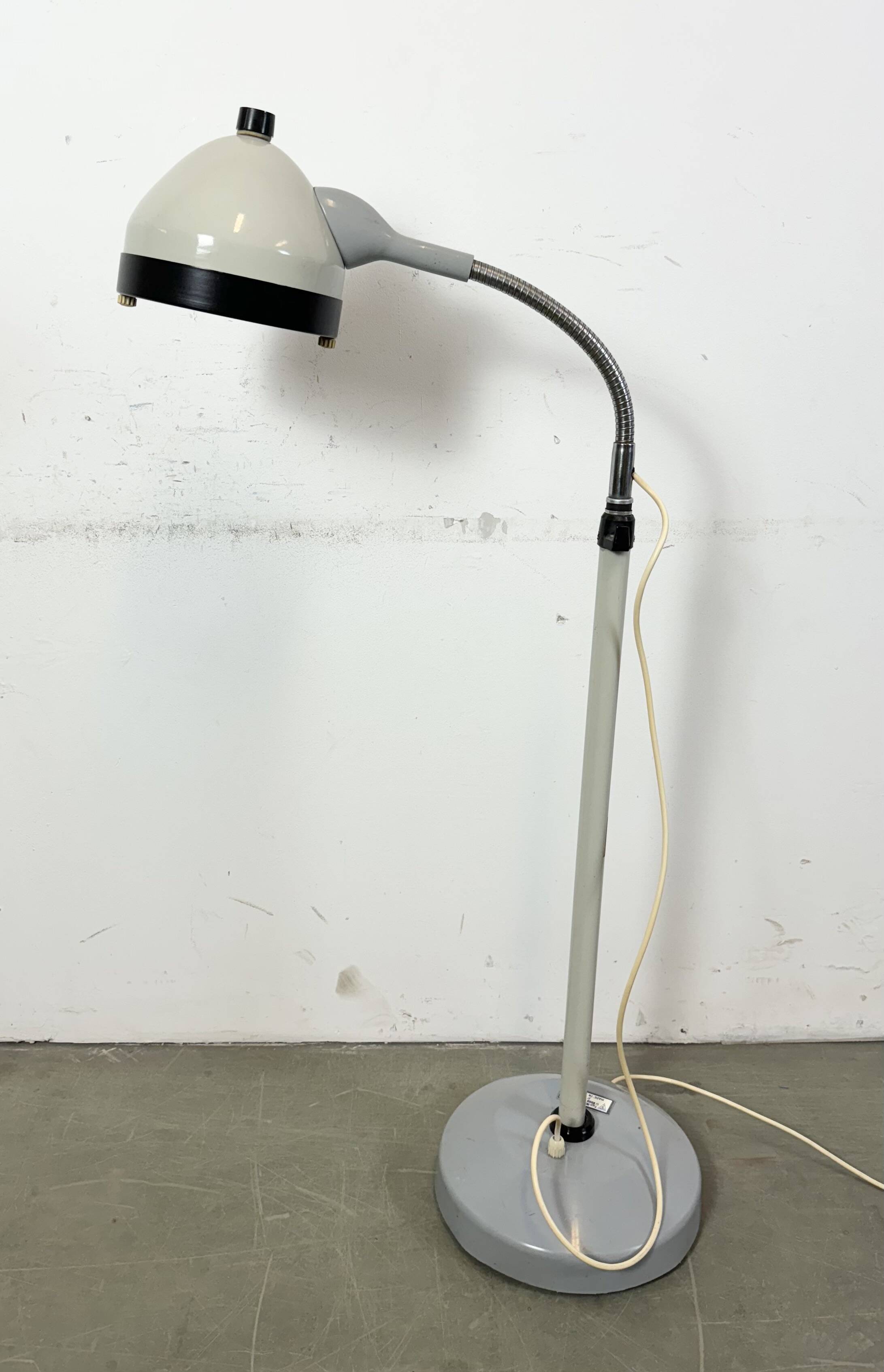 Vintage Medical Gooseneck Floor Lamp from Famed, 1970s