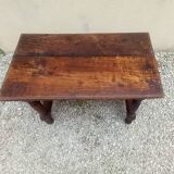 Table basse en chêne XIX siècle