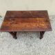 19th century oak coffee table