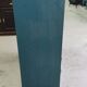 Old workshop furniture four drawers original blue patina
