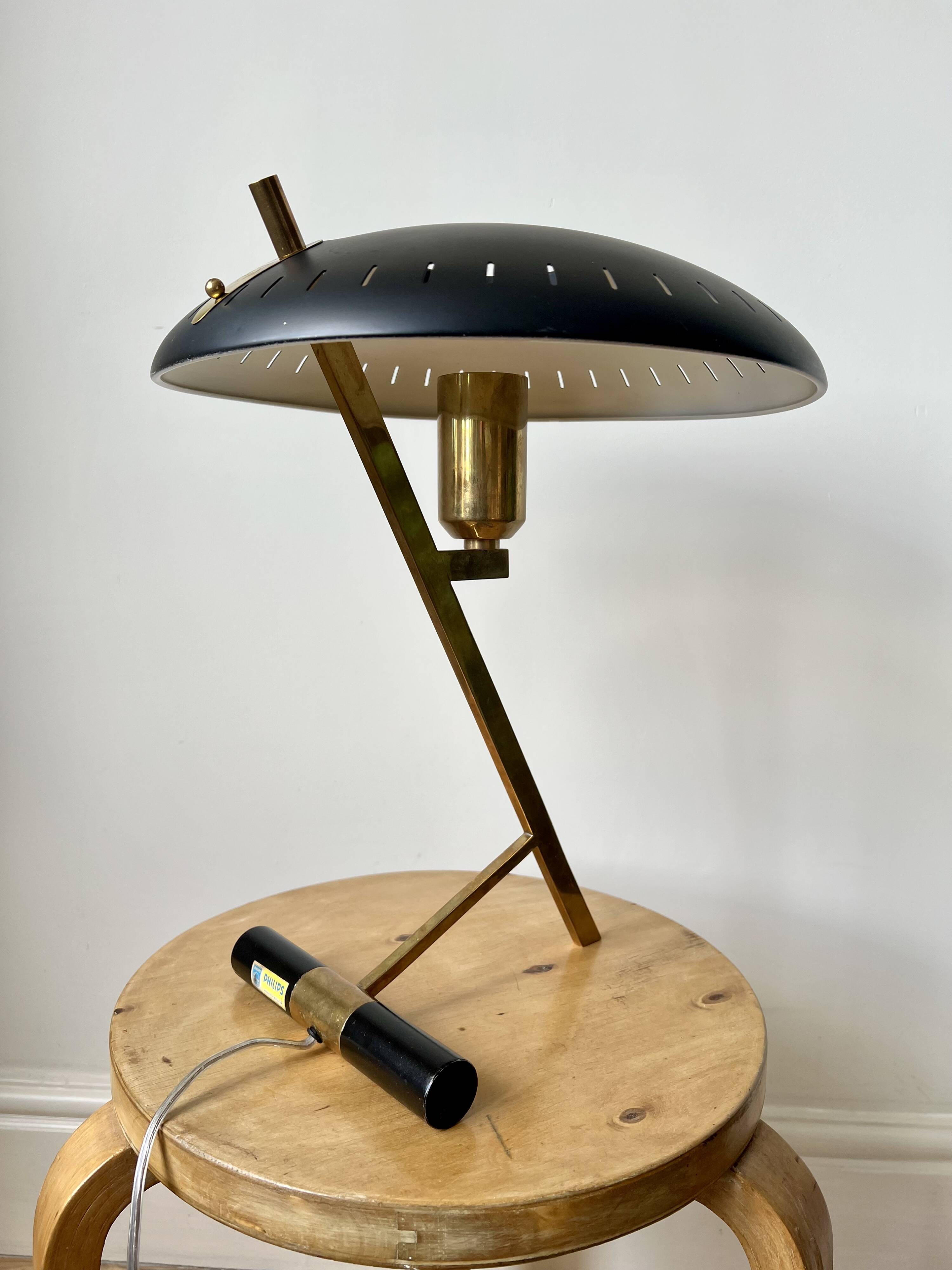 Decora Z Lamp by Louis Kalff for Philips, Belgium, 1950s
