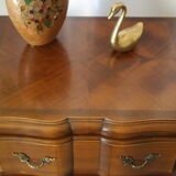 Chiffonnier style Louis XV cherry in marquetry