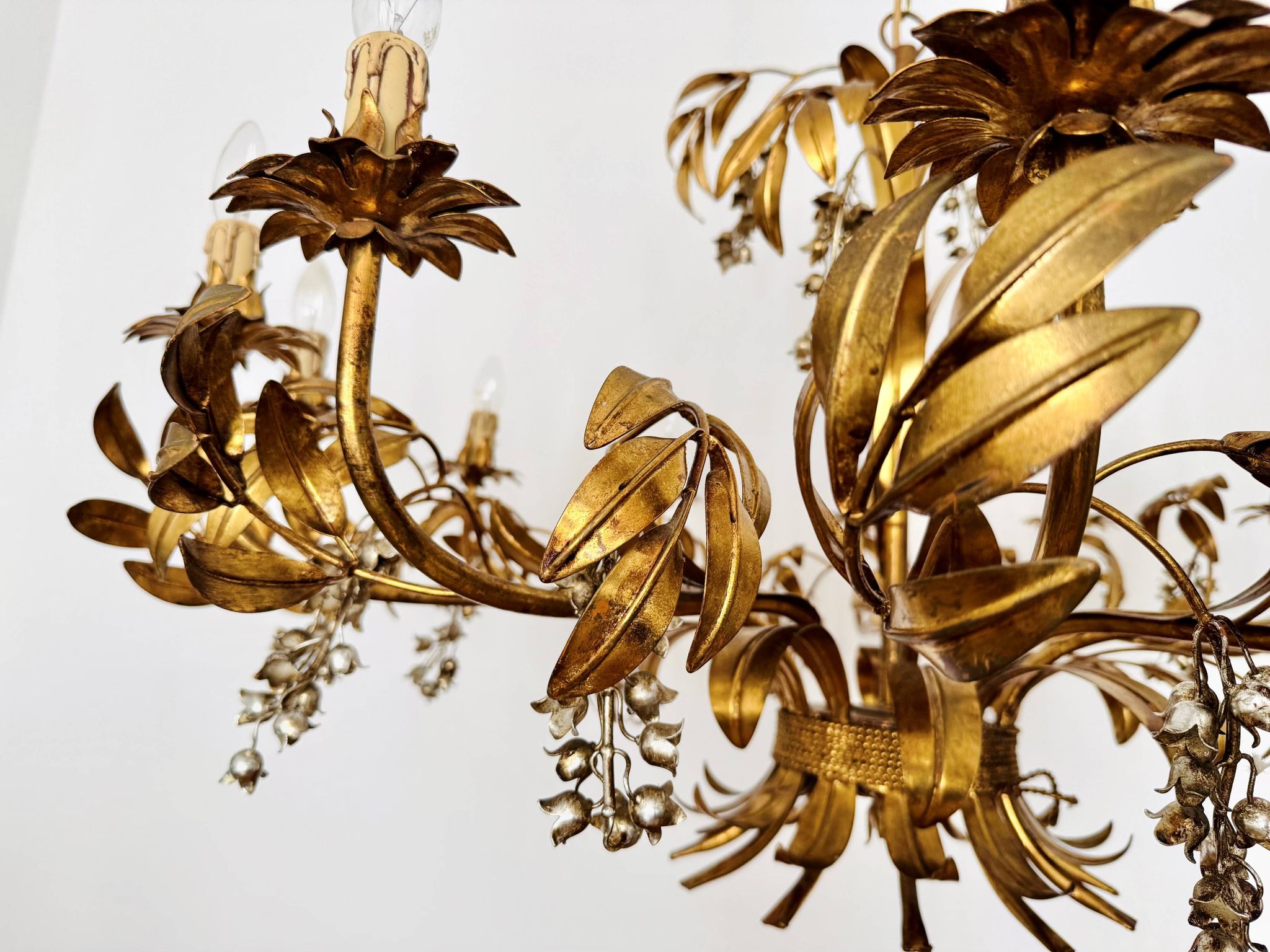 Stunningly Large Italian Hollywood Regency Chandelier by Hans Kögl