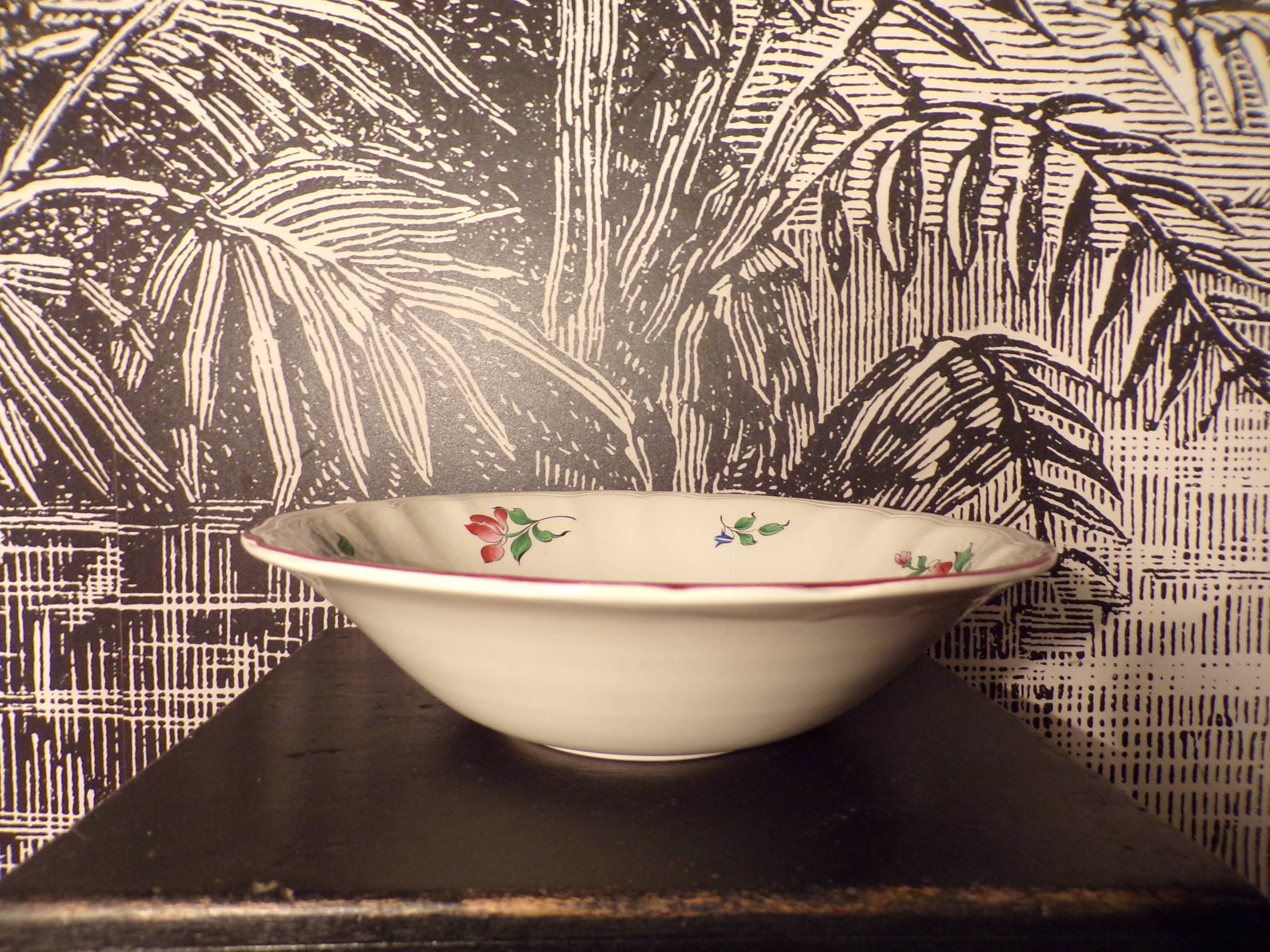 Lunéville Kg salad bowl with street lamp decor Ø26cm