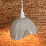 Organic portable lamp in ceramic