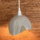 Organic portable lamp in ceramic