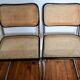Chaises Cesca B32 par Marcel Breuer cannées