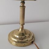 Lampe de banquier verte