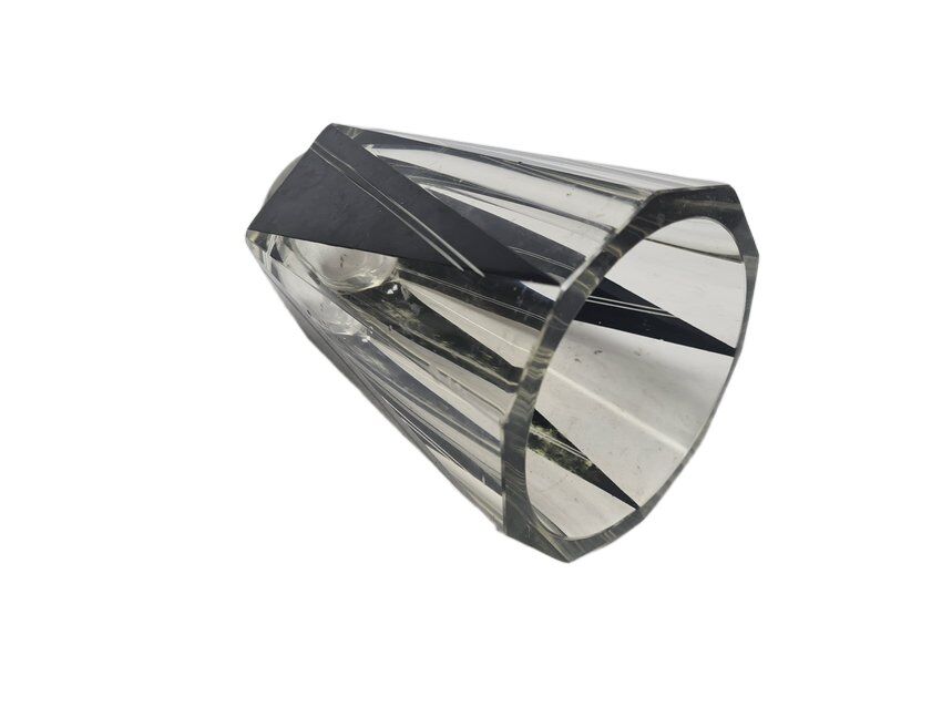 Art Deco glass carafe from Karel Palda, Czechoslovakia, 1930s