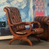 Leather Original Chesterfield Armchair