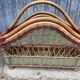Door vintage rattan magazines