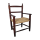 Chaise enfant bois et paille